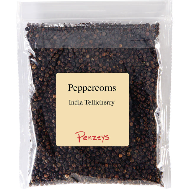 Whole Tellicherry Indian Black Peppercorns